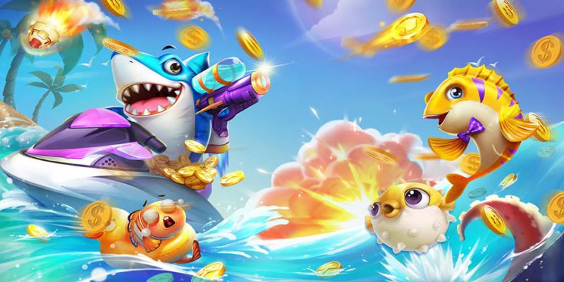 Bắn Cá 55win - Phòng bắn cá thần tài may mắn